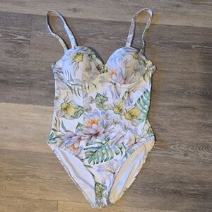 Tropical one-piece NWOT